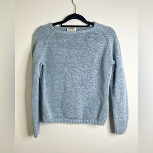 Vintage Talbots Blue Cotton Blend Sweater
